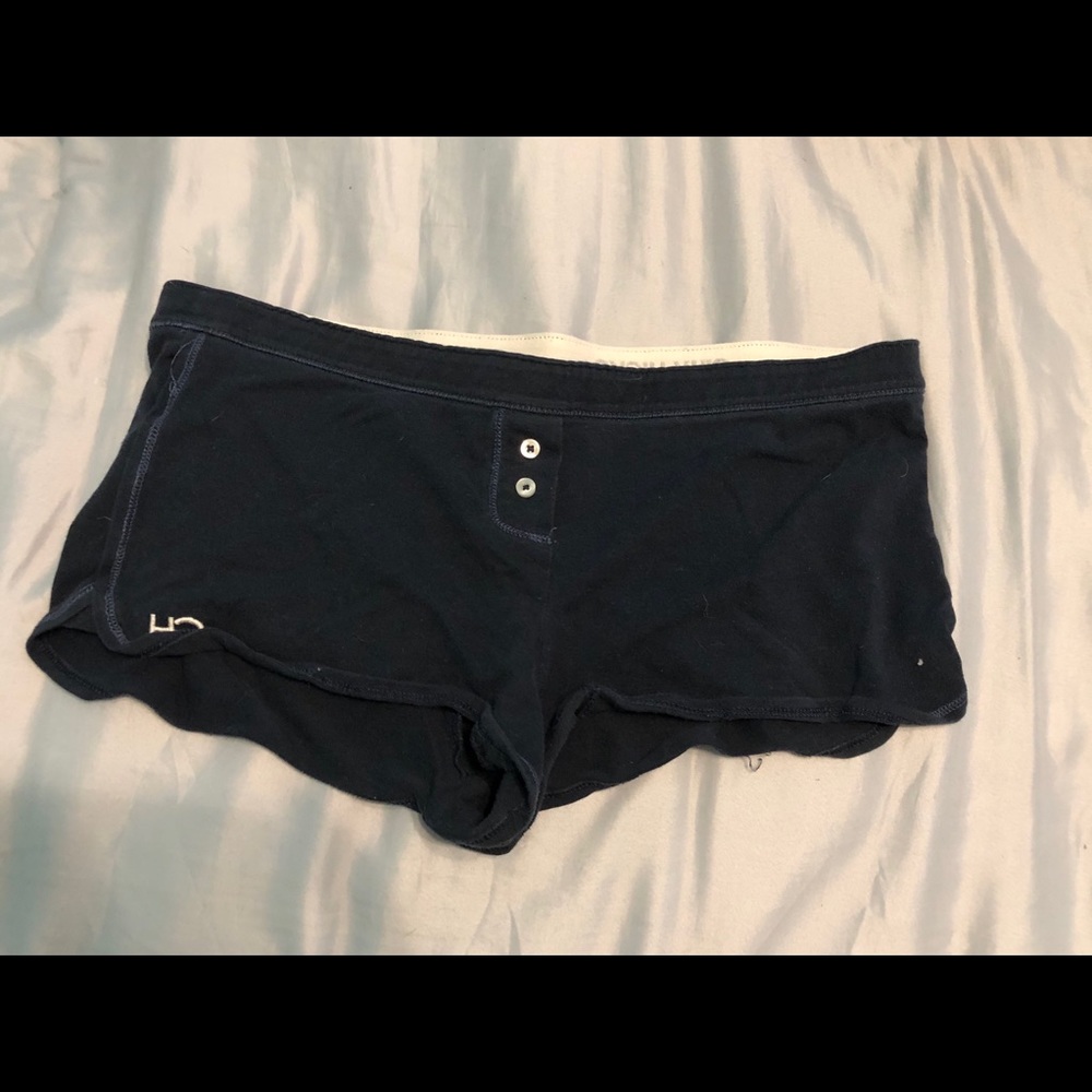 Gilly Hicks Navy Sleep Shorts